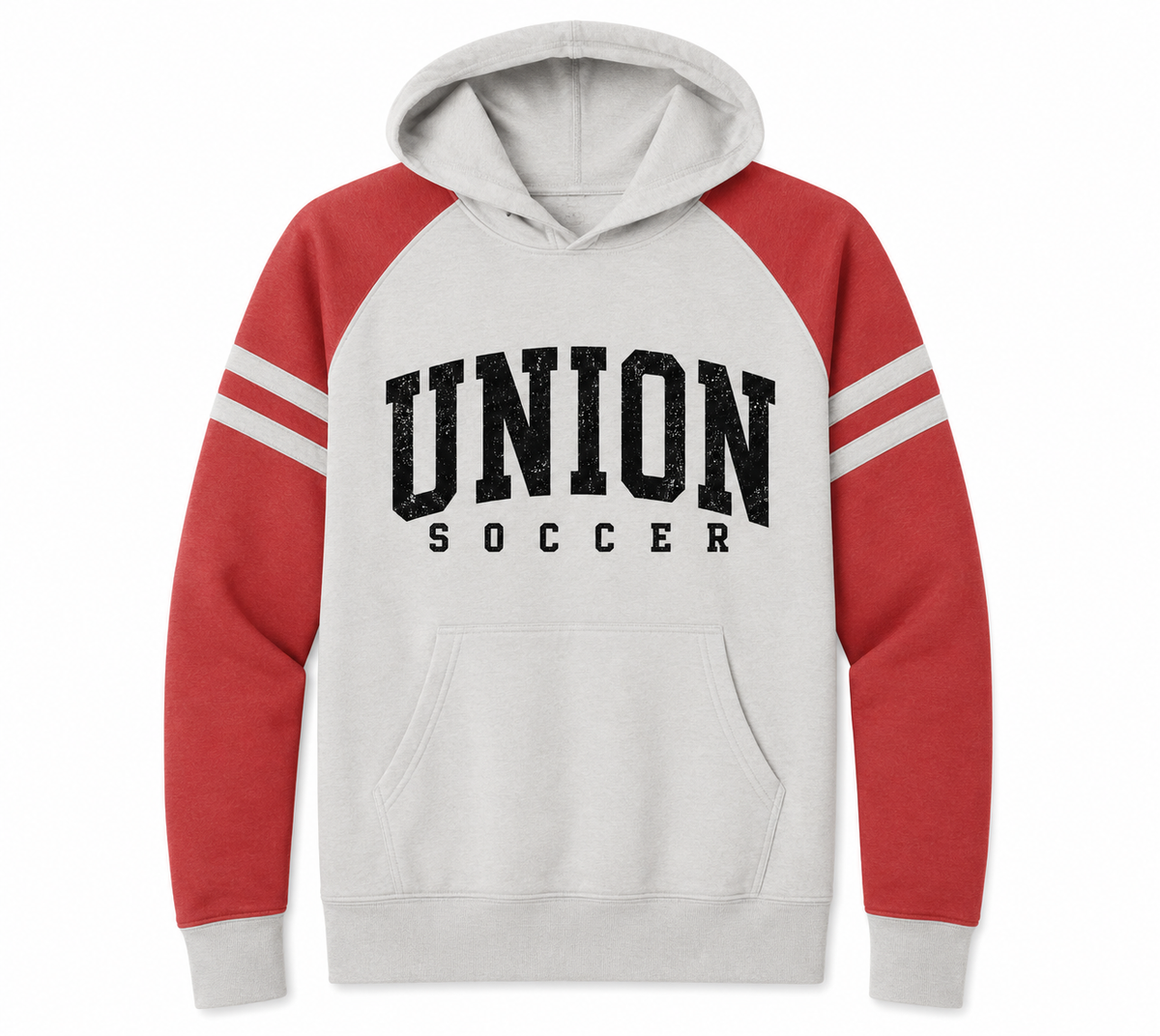 Varsity Color blocked Raglan Hooded