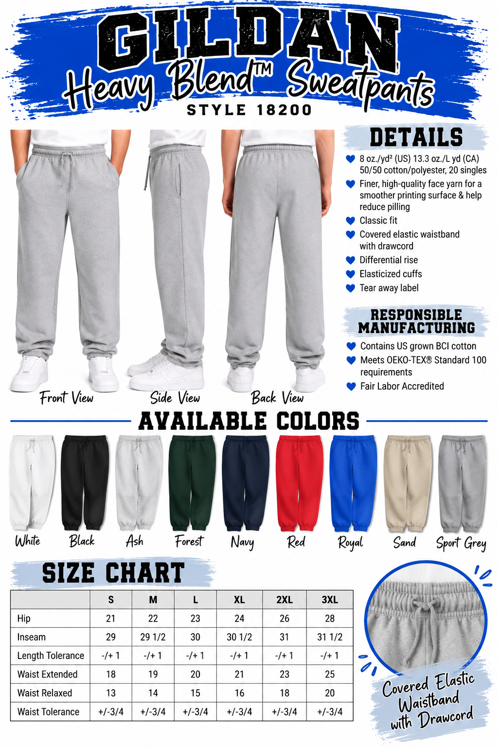 Sweatpants (unisex)