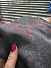 Buckeyes Cursive Puff Design