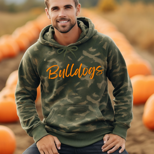 Custom Mascot Camouflage Hoodie