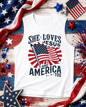 She Loves Jesus and America Too