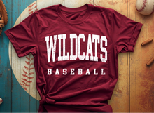 Wildcats Baseball Distressed