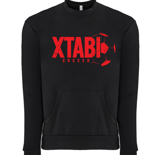 Xtabi Next Level Apparel Unisex Santa Cruz Pocket Sweatshirt (Direct to Film)