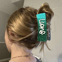 Personalized Gameday Claw Clips