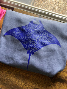 Sting Ray (heather navy) - Medium Crew
