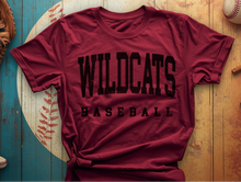 Wildcats Baseball Distressed