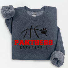 Panthers Basketball (ball & paw)