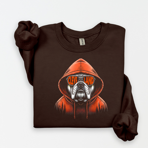 Dog with Hoodie