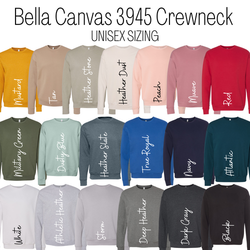 Comfy Crews - Bella Canvas