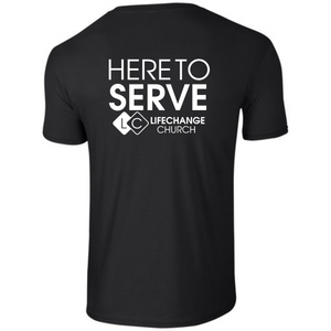 Here To Serve Tee