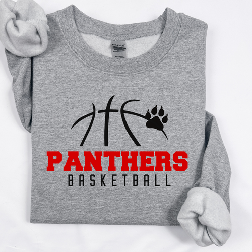 Panthers Basketball (ball & paw)
