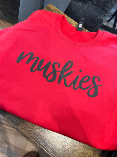 Muskies (Red or Black Puff)
