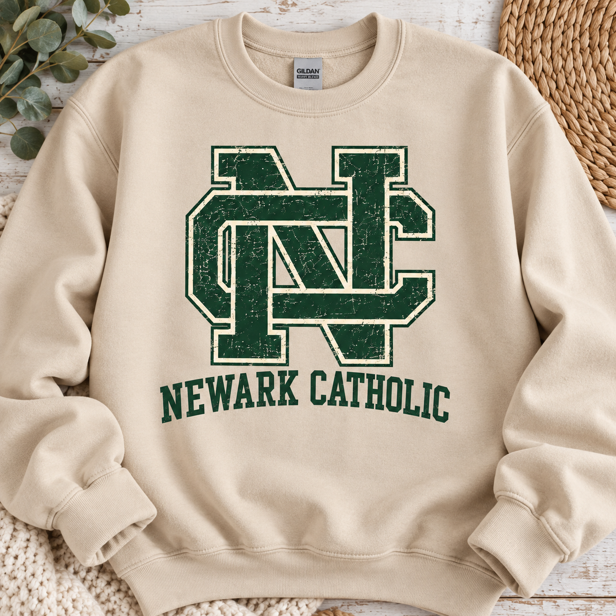 Newark Catholic Vintage Monogram ** HOT DEAL **