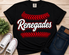 Renegades Baseball (with Seams)