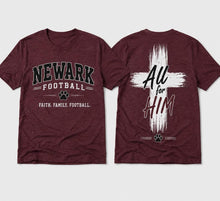 Newark Football - Faith. Family. Football Tee