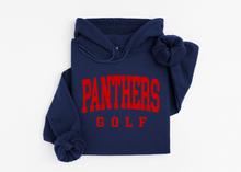 Panthers Golf Hoodie (Distressed Font)
