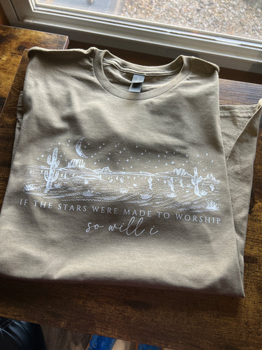 If the stars were made to worship - Medium Tee