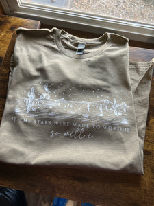 If the stars were made to worship - Medium Tee