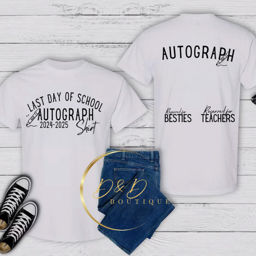Last Day Autograph