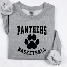 Panthers Basketball (with paw all black)