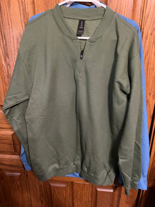 Military Green Medium Qrt zip