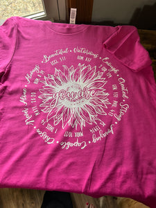 You Are - YL Magenta Tee