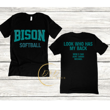 Bison Softball (Distressed)