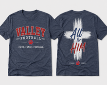 Valley Football - Faith. Family. Football Tee