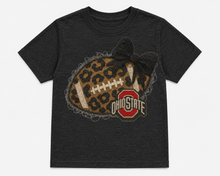 Ohio Leopard Football with Bow ** Hot Deal! **