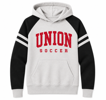 Varsity Color blocked Raglan Hooded