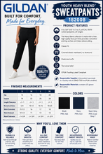 Lady Raptors - Gildan Youth Sweatpants