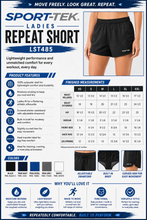 Lady Raptors - Sport-Tek Ladies Repeat Short