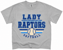 Lady Raptors Vintage Softball Tee