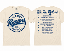 Lady Raptors Softball- Who Has My Back