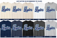 Lady Raptors Retro Spirit Tee