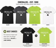 Emeralds Softball Est 1999
