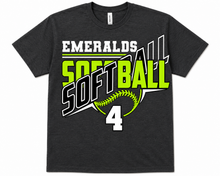 Emeralds Softball - Custom Front Number