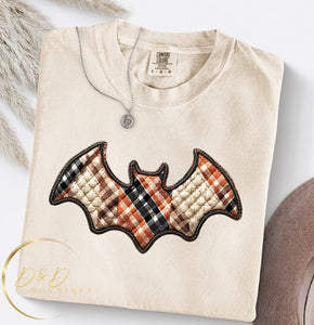 Bat  (Faux Patchwork )