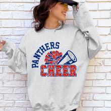 Panthers Cheer (faux glitter)