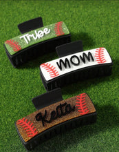 Personalized Softball/Baseball Claw Clips