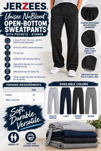 Open Bottom Pocketed Sweatpants