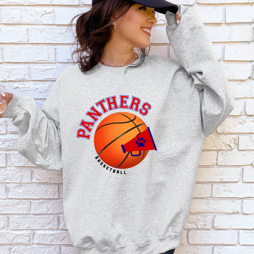 Panthers Basketball (with megaphone)