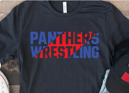 Panthers Wrestling (Split Color)