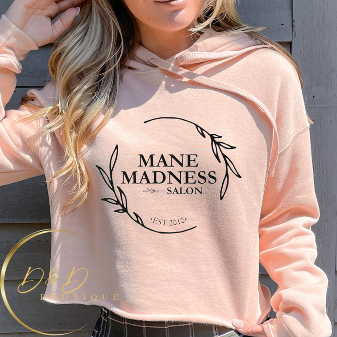 Mane Madness Cropped Hoodie