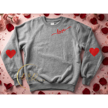 Love (hearts on the elbows)